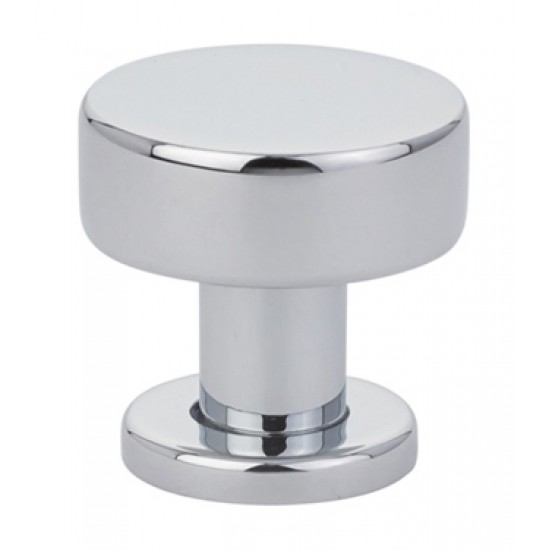 Emtek Mid-Century Modern 1-1/4" Cadet Knob (Polished Chrome)