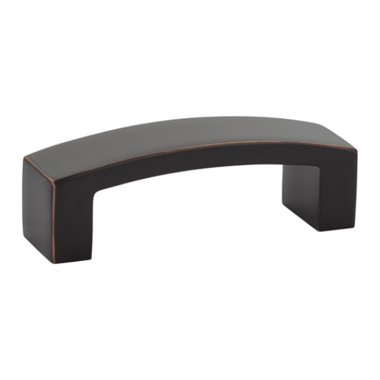 Emtek Mid-Century Modern 3" c.c. Bauhaus Pull (Oil Rubbed Bronze)