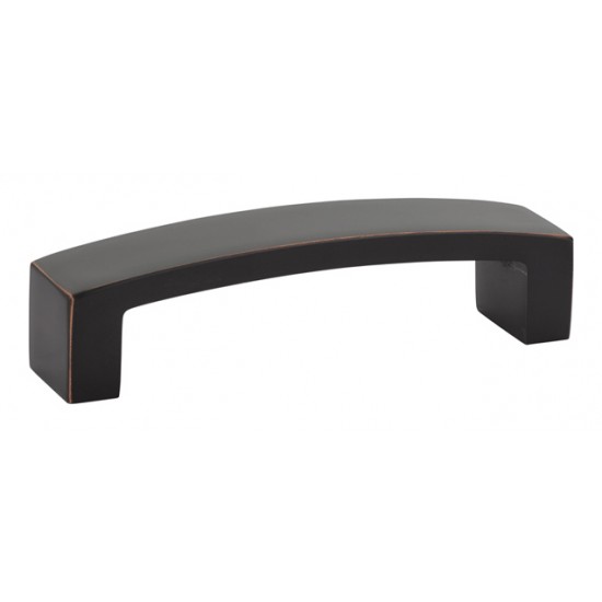 Emtek Mid-Century Modern 4" Center-to-Center Bauhaus Pull (Oil Rubbed Bronze)