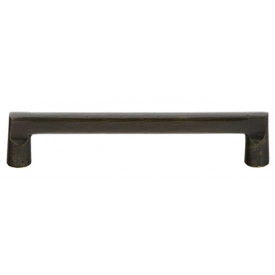 Emtek Sandcast Bronze 8" c.c. Rail Pull (Medium Bronze)