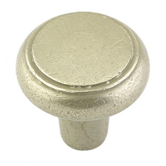 Emtek Sandcast Bronze 1-3/4" Barn Knob - (Tumbled White Bronze)