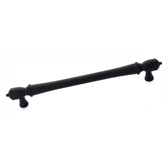 Emtek Spindle 12" Center-to-Center Appliance Pull - (Flat Black)