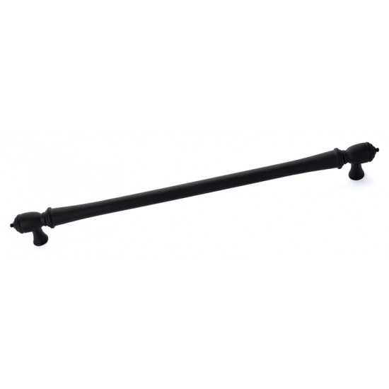 Emtek Spindle 18" Center-to-Center Appliance Pull - (Flat Black)