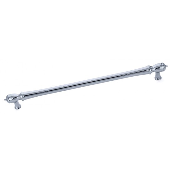 Emtek Spindle 18" Center-to-Center Appliance Pull - (Polished Chrome)