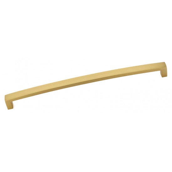 Emtek Bauhaus 18" Center-to-Center Appliance Pull - (Satin Brass)