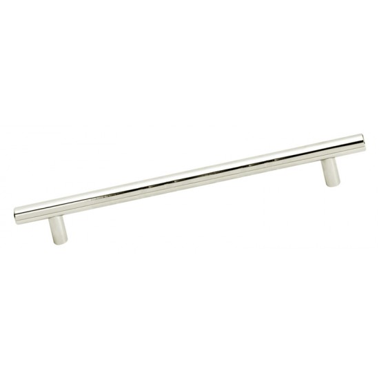 Emtek Soild Brass 12" Center-to-Center Bar Appliance Pull - (Polished Nickel)