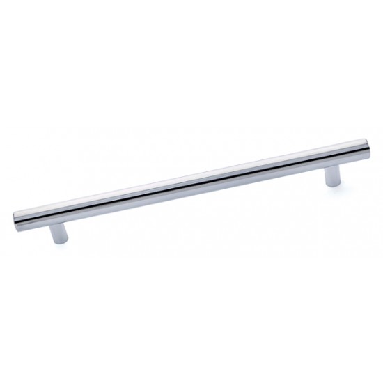 Emtek Solid Brass 12" c.c. Bar Appliance Pull - (Polished Chrome)