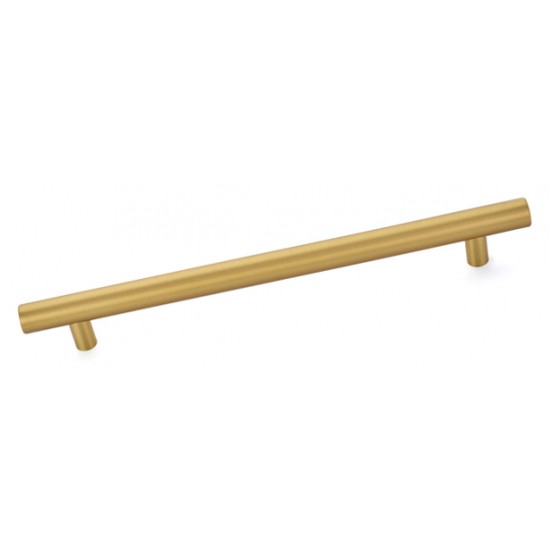 Emtek Solid Brass 12" c.c. Bar Appliance Pull - (Satin Brass)