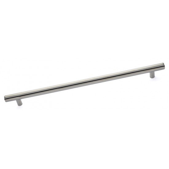 Emtek Soild Brass 18" Center-to-Center Bar Appliance Pull - (Polished Nickel)