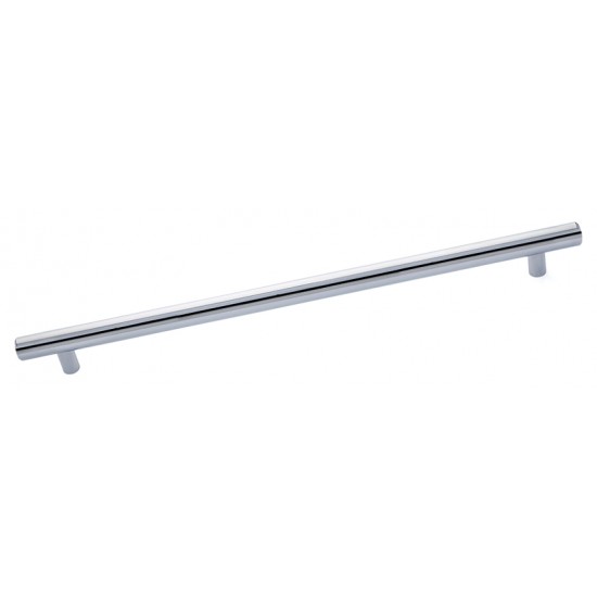 Emtek Solid Brass 18" Center-to-Center Bar Appliance Pull - (Polished Chrome)