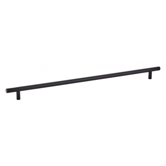 Emtek Solid Brass 16" Center-to-Center Cabinet Bar Pull - 18-1/2" Overall Length (Oil Rubbed Bronze)