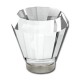 Emtek 1-1/4" Brookmont Glass Cabinet Knob - (Satin Nickel)
