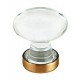 Emtek 1-1/4" Hampton Crystal Cabinet Knob - (French Antique)
