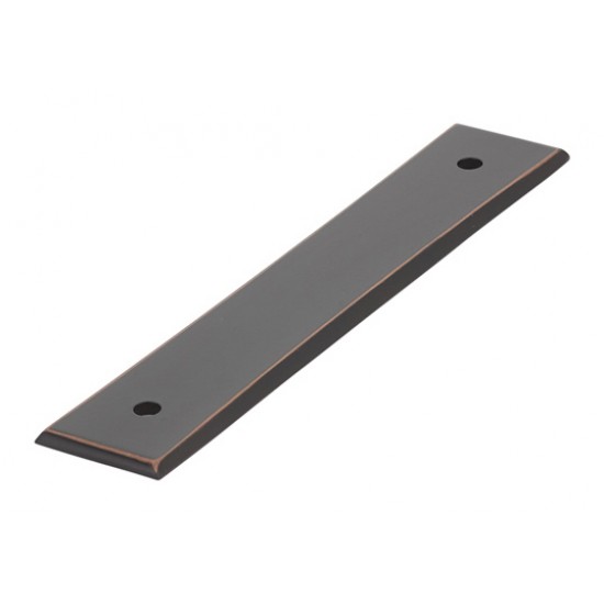 Emtek Curvilinear 4" Center-to-Center Neos Back Plate for Pull (Oil Rubbed Bronze)