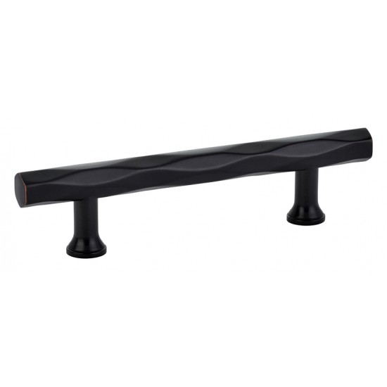 Emtek Art Deco 3-1/2" Center-to-Center Tribeca Cabinet Pull (Oil Rubbed Bronze)