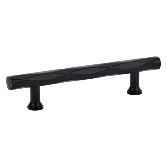 Emtek Art Deco 4" Center-to-Center Tribeca Cabinet Pull (Oil Rubbed Bronze)