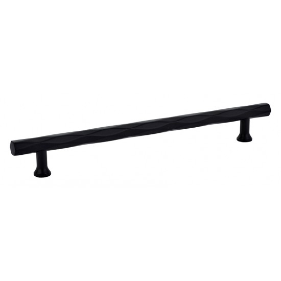 Emtek Art Deco 8" Center-to-Center Tribeca Cabinet Pull (Flat Black)