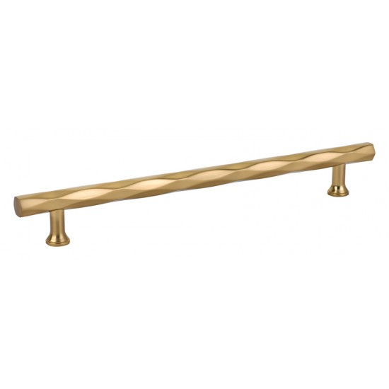 Emtek Art Deco 8" c.c. Tribeca Cabinet Pull (Satin Brass)