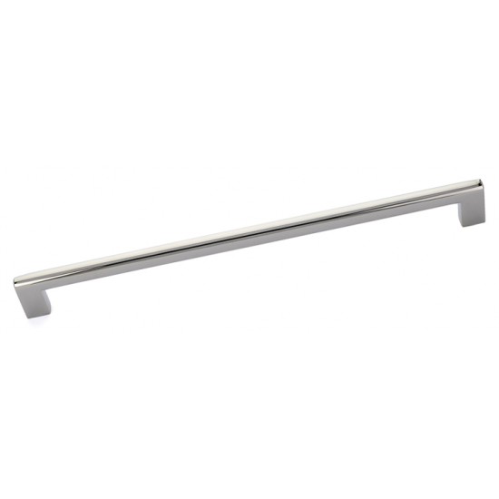 Emtek Contemporary Brass 18" Center-to-Center Trail Appliance Pull (Polished Nickel)