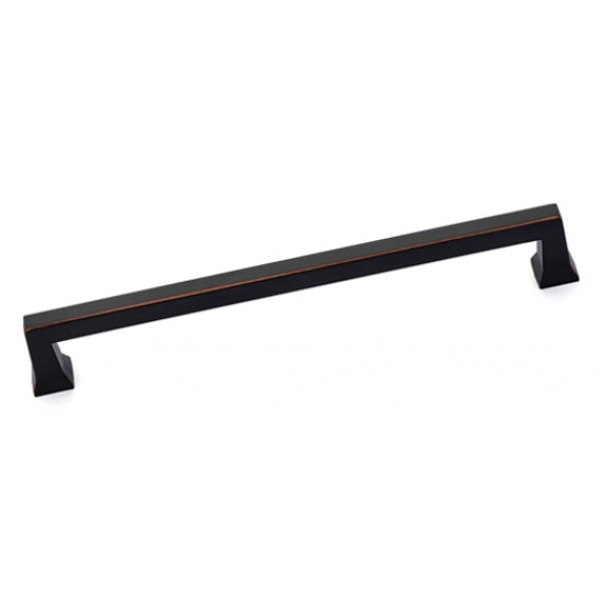 Emtek Art Deco 12" Center-to-Center Alexander Appliance Pull (Oil Rubbed Bronze)