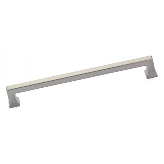 Emtek Art Deco 12" Center-to-Center Alexander Appliance Pull (Satin Nickel)