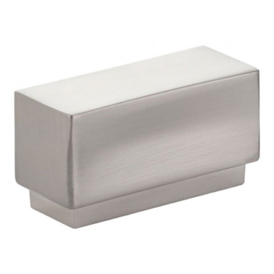 Emtek Urban Modern 1" Center-to-Center Cinder Cabinet Knob (Satin Nickel)