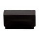 Emtek Urban Modern 1" c.c. Cinder Cabinet Knob (Flat Black)