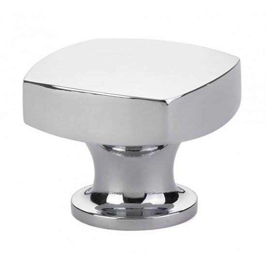 Emtek Urban Modern 1-1/2" Freestone Cabinet Knob (Polished Chrome)