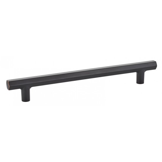 Emtek Urban Modern 8" Center-to-Center Hex Cabinet Pull (Oil Rubbed Bronze)