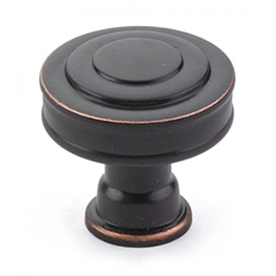 Emtek Transitional Heritage 1-1/4" Glendon Cabinet Knob (Oil Rubbed Bronze)