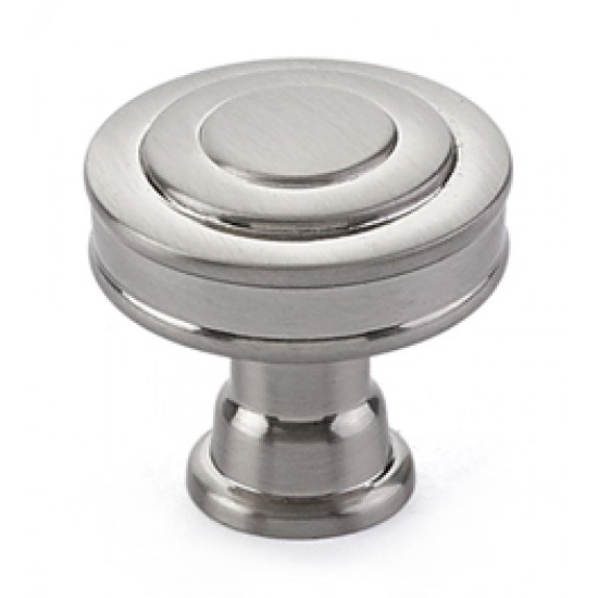 Emtek Transitional Heritage 1-1/4" Glendon Cabinet Knob (Satin Nickel)