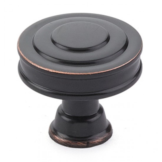 Emtek Transitional Heritage 1-5/8" Glendon Cabinet Knob (Oil Rubbed Bronze)