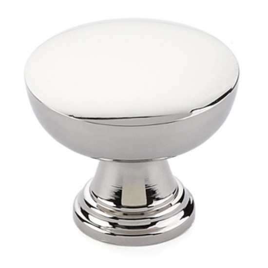 Emtek Transitional Heritage 1-3/4" Overland Cabinet Knob (Polished Nickel)