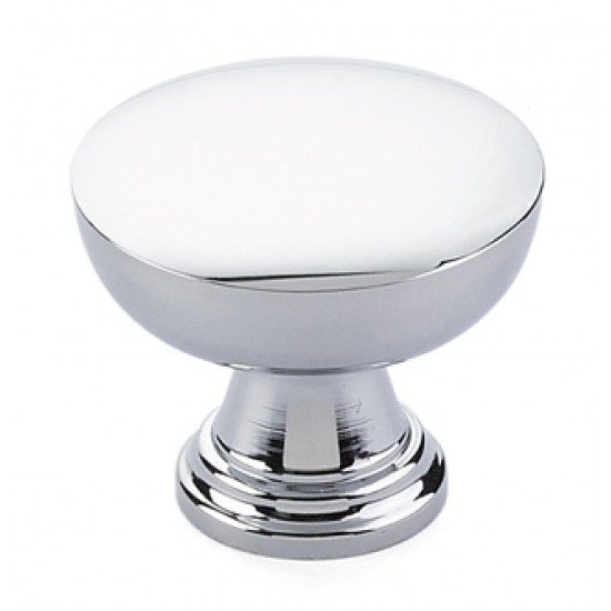 Emtek Transitional Heritage 1-3/4" Overland Cabinet Knob (Polished Chrome)