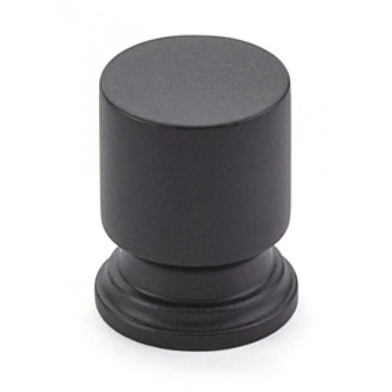 Emtek Transitional Heritage 1" Prosser Cabinet Knob (Flat Black)