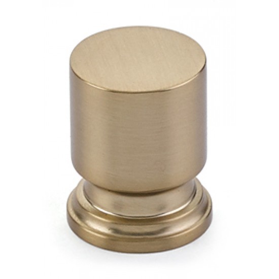 Emtek Transitional Heritage 1" Prosser Cabinet Knob (Satin Brass)