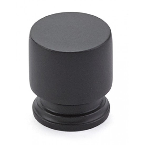 Emtek Transitional Heritage 1-1/8" Prosser Cabinet Knob (Flat Black)