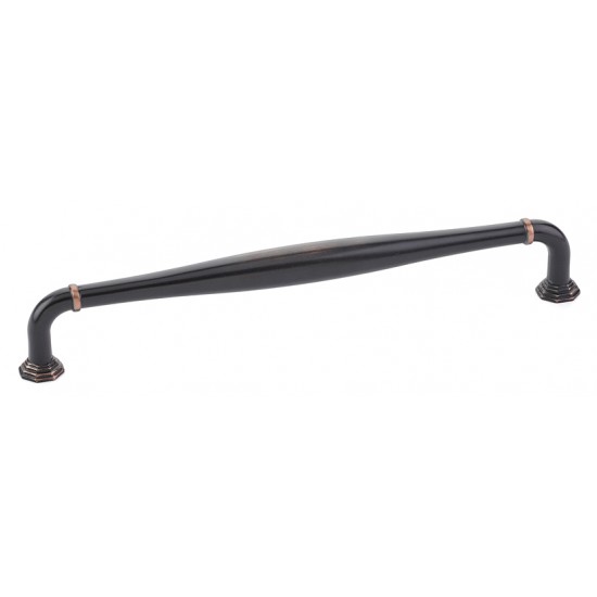 Emtek Transitional Heritage 8" Center-to-Center Blythe Cabinet Pull (Oil Rubbed Bronze)