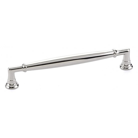 Emtek Transitional Heritage 6" Center-to-Center Westwood Cabinet Pull (Polished Nickel)