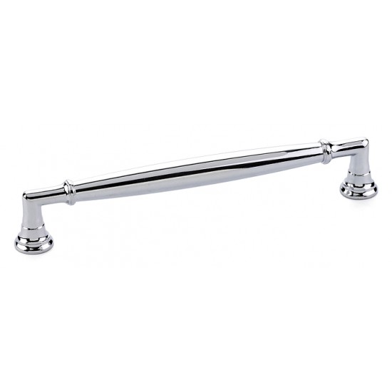 Emtek Transitional Heritage 6" Center-to-Center Westwood Cabinet Pull (Polished Chrome)