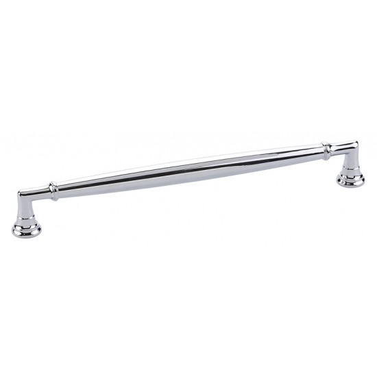 Emtek Transitional Heritage 8" Center-to-Center Westwood Cabinet Pull (Polished Chrome)