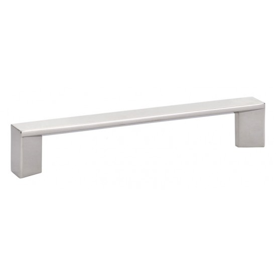 Emtek Contemporary 5" (128mm) Center-to-Center Trinity Cabinet Pull (Polished Nickel)