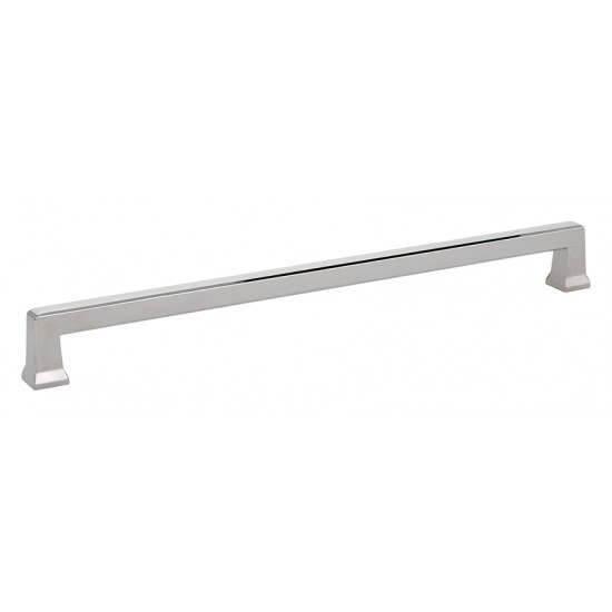 Emtek Art Deco 10" Center-to-Center Alexander Cabinet Pull (Polished Nickel)