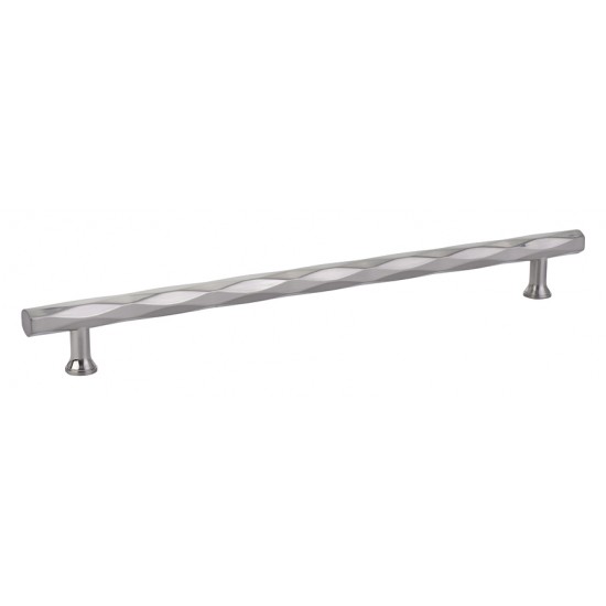 Emtek Art Deco 10" Center-to-Center Tribeca Cabinet Pull (Satin Nickel)