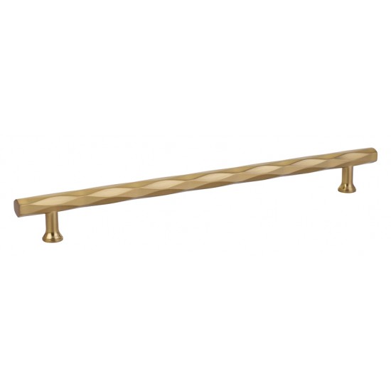 Emtek Art Deco 10" Center-to-Center Tribeca Cabinet Pull (Satin Brass)