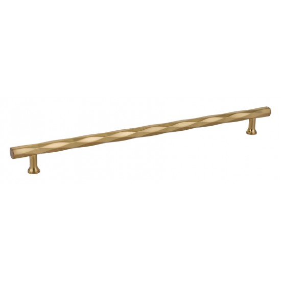 Emtek Art Deco 12" c.c. Tribeca Cabinet Pull (Satin Brass)