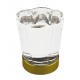 Emtek 1-1/4" Forza Glass Cabinet Knob - (French Antique)