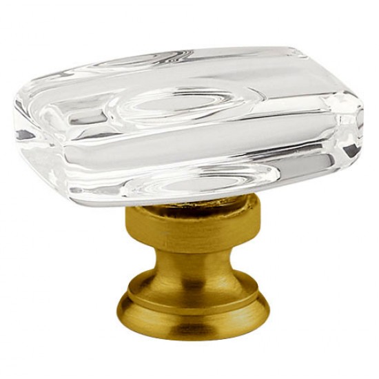 Emtek 1-5/8" Windsor Glass Cabinet Knob - (French Antique)