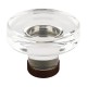 Emtek 1-1/4" Grayson Glass Cabinet Knob - (Oil Rubbed Bronze)
