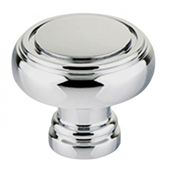 Emtek Solid Brass 1-1/4" Norwich Cabinet Knob (Polished Chrome)